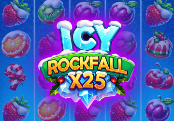 Автомат Icy Rockfall X25 в казино Победа